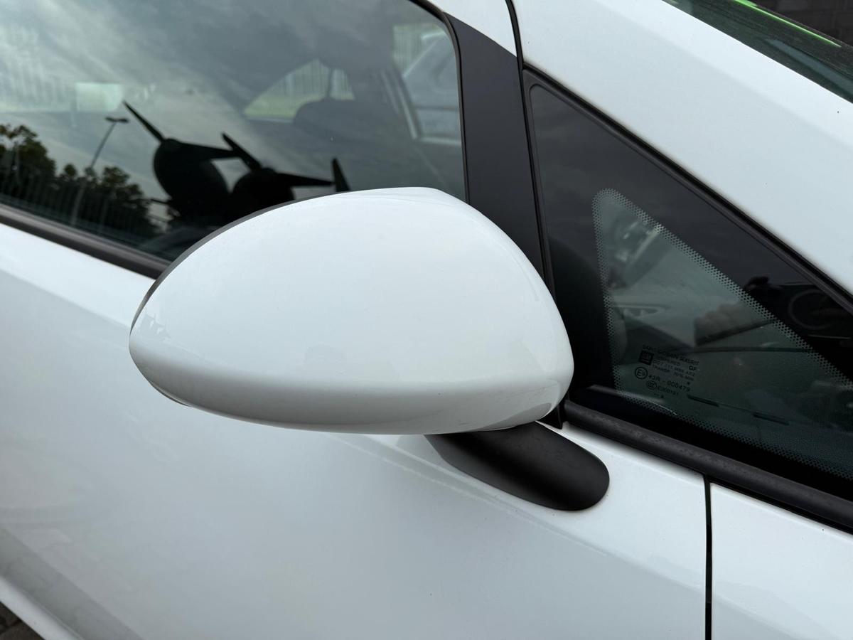 Opel Corsa D original Außenspiegel rechts elektrisch Z474 Casablancaweiss BJ10